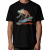 Koszulka Iguana na deskorolce ,100% bawełna luźna koszulka, t-shirt